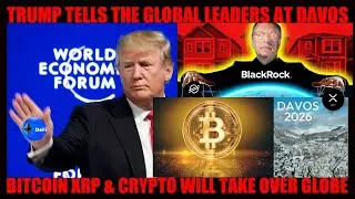 OMG! TRUMP TELLS DAVOS U.S. WILL BE THE BITCOIN XRP & CRYPTO CAPITAL OF THE WORLD!