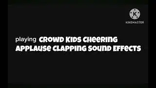 Crowd cheering on new year Applause kids playing clapping sound effect 