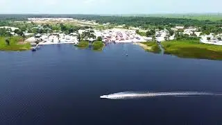 Aerial view of Capoey Lake