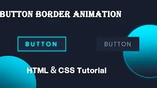 Button Border Animation using  HTML & CSS | Part 1