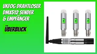 BEWERTUNG (2026): Ukfog drahtloser DMX512 Sender & Empfänger. Infos