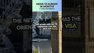 Move to Europe Within Months with These 5 Visa Pathway