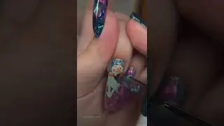 Немного лафкрафтианской хтони не желаете?) #geeknails #nailart #nails #manicure #art