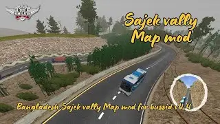 Bussid _ Bangladesh sajek valley map mod for bus simulator Indonesia_bussid map mod