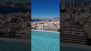 Primavera Park Top Terrace Bar With Amazing Swimming Pool #benidorm #alicante #costablanca