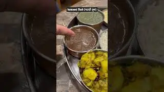 After Eating Pahadi Authentic Food Maggi 😝 I found This Actual Authentic Kumaoni Veg Thali