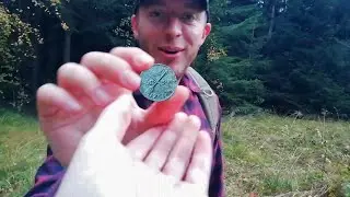 LUCKY newbie digger finds AWESOME first coin!