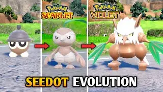 How To Evolve Seedot Into Nuzleaf & Shiftry In Pokemon Scarlet & Violet : The Teal Mask DLC