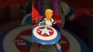 PRESIDENT AMERICA (Symbol Of Trump) Real Life Legends QUICK LOOK Marvel Superhero Figure Toy