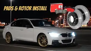 brake pads & rotors on an F30 328i replacement and upgrades