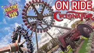 ON RIDE THE CYCLONATOR - PAULTONS PARK 2021 | TORNADO SPRINGS | 4K