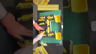 This DeWalt Battery Charger Box is ELECTRIFYING! ⚡️⚡️#shorts