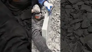 Stone Cutting Mastery Precision and Strength in Every Strike