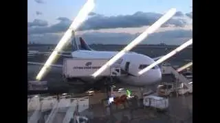 New York - Athens, Olympic Airways Flight, January 2009