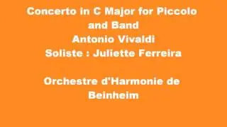 Concerto in C Major for Piccolo and Band - Antonio Vivaldi - Orchestre d'Harmonie de Beinheim