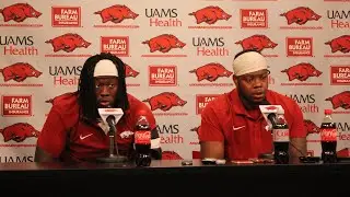 KJ Jefferson, Trajan Jeffcoat recap Arkansas fall camp scrimmage