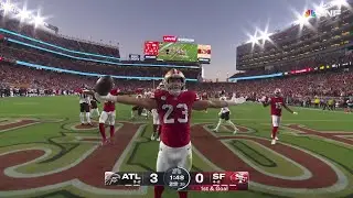 CMC gets it done! RB sets Niners up and scores