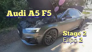 Чип-тюнинг Audi A5  F5 2021 года с двигателем Gen4  2.0 эбу SIMOS 18.41