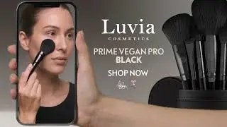 Prime Vegan Pro Black | 15-teiliges veganes Make-up-Pinselset