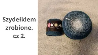 Kokonki sweterek na szydełku cz2.