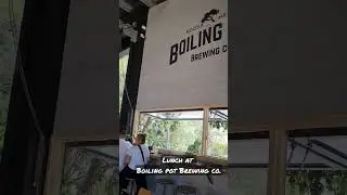 Lunch stop at Boiling Pot Brewing Co.