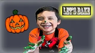 Jack-O-Lantern Cinnamon Rolls
