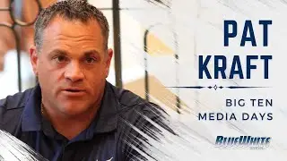 Penn State athletic director Pat Kraft speaks at Big Ten Media Days 2024