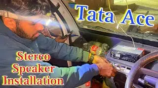 Music System installation in Tata Ace 2025 | Car Stereo Speaker diy installation in Tata Ace