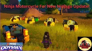Ninja Go 900 Motorcycle to Blast New Ninjago Update (Build Tutorial)