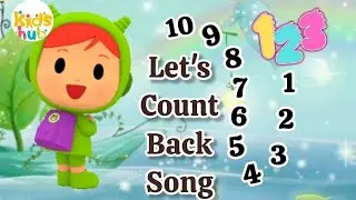 Numbers song | count back song| Learn to count backwards| Reverse counting|nursery rhymes|kids songs