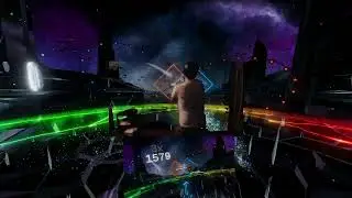 RTX 3080 Mixed Reality Test - Audica on Quest Pro via LIV and Virtual Desktop Streamer
