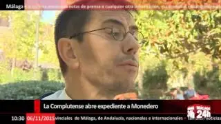 La Complutense expedienta a Monedero