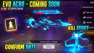 New Evo Gun Skin In Free Fire AC80 😱😱😱 || #shorts #freefireshorts #yoitubeshorts
