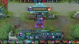 Hyper carry Cyclops! no death, perfect gameplay and 21-0-6 KDA in rank game.