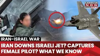 Israel&rsquo;s F-35 Jet Downed By Iran? Female Pilot Arrested? Dramatic Video Catches Live Action