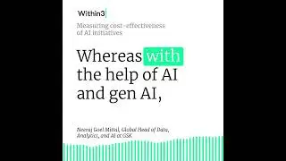 Measuring the cost effectiveness of AI initiatives