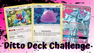 Ditto Deck Challenge Detective Pikachu Deck ~ Unbroken Bonds, PTCGO Gameplay
