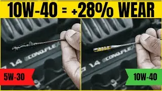 10W-40 DESTROYS ENGINES! 24 Torn Down - +28% Wear PROVEN vs Specified 5W-30