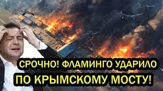 Фламинго» ударило по Крымскому мосту! Россия подняла в воздух всю боевую авиацию — 