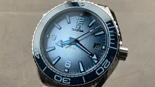 Omega Seamaster Planet Ocean 600m 'Summer Blue' 215.30.40.20.03.002 - Hands-on Review & Features