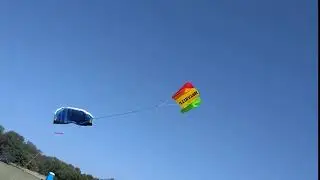 Looping Foil Under Lifter Kite Generates Electricity