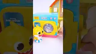 Baby Shark Pinkfong Talking Washing Machine Toy ASMR Unboxing Miniature | Satisfying Toy Play