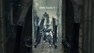 Evolution of Biggest Shield in Dark Souls 1-2-3