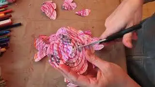 DIY Paper Rose 🌹 | Easy Beginner Scrap Paper Craft (No Tools)