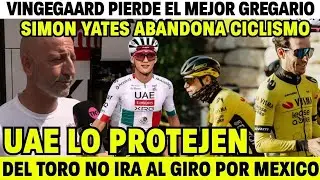 VINGEGAARD PIERDE A SU MEJOR GREGARIO CONTRA POGACAR | UAE DICE PROTEGER A ISAAC DEL TORO DE M&Eacute;XICO