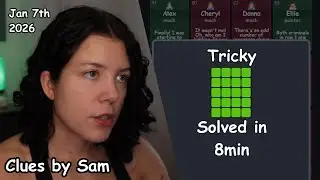 Clues by Sam | 7th January 2026