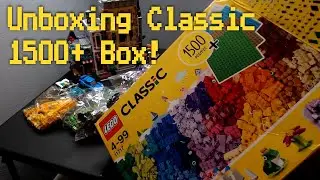 📦 LEGO Classic 1500+Plates Unboxing and Review