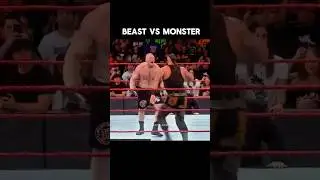 Beast Vs Monster ❤️&zwj;🔥☠️| Brock Lesnar Badass Edit | Brock lesnar Mass WhatsApp status 🔥