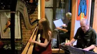 Erin Hill & her Psychedelic Harp at Space Cowboy Boots