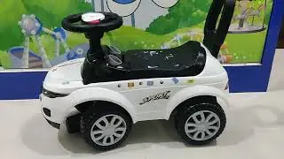 KidsToy1-  2mins video KidsCar- Best Push Car for Baby with back rest and Safety Guard.